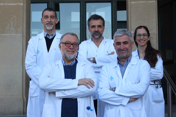 Foto en grup de part del Servei de Neurologia del Trueta