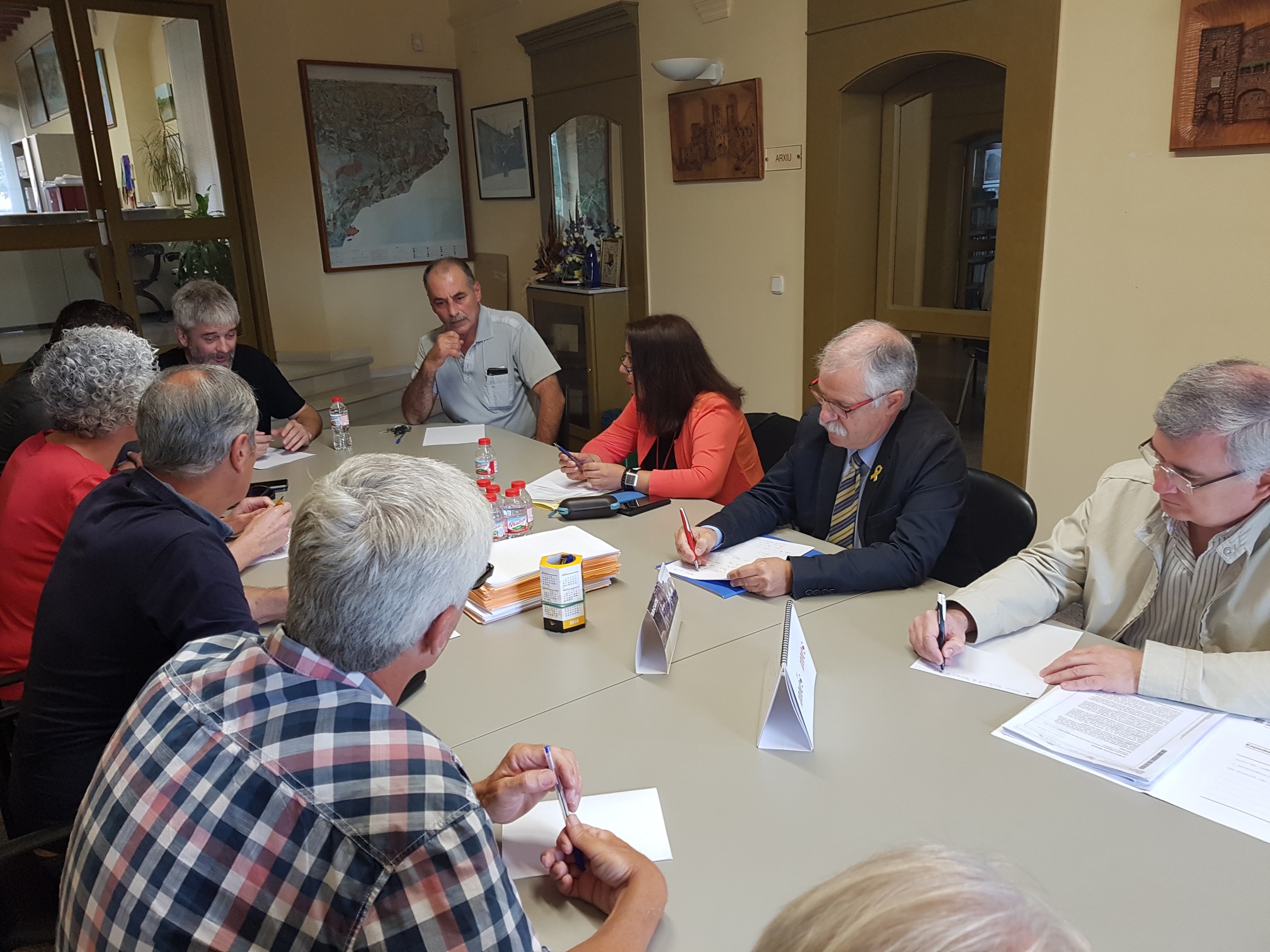 Reunió dels Alcades de CatSalut