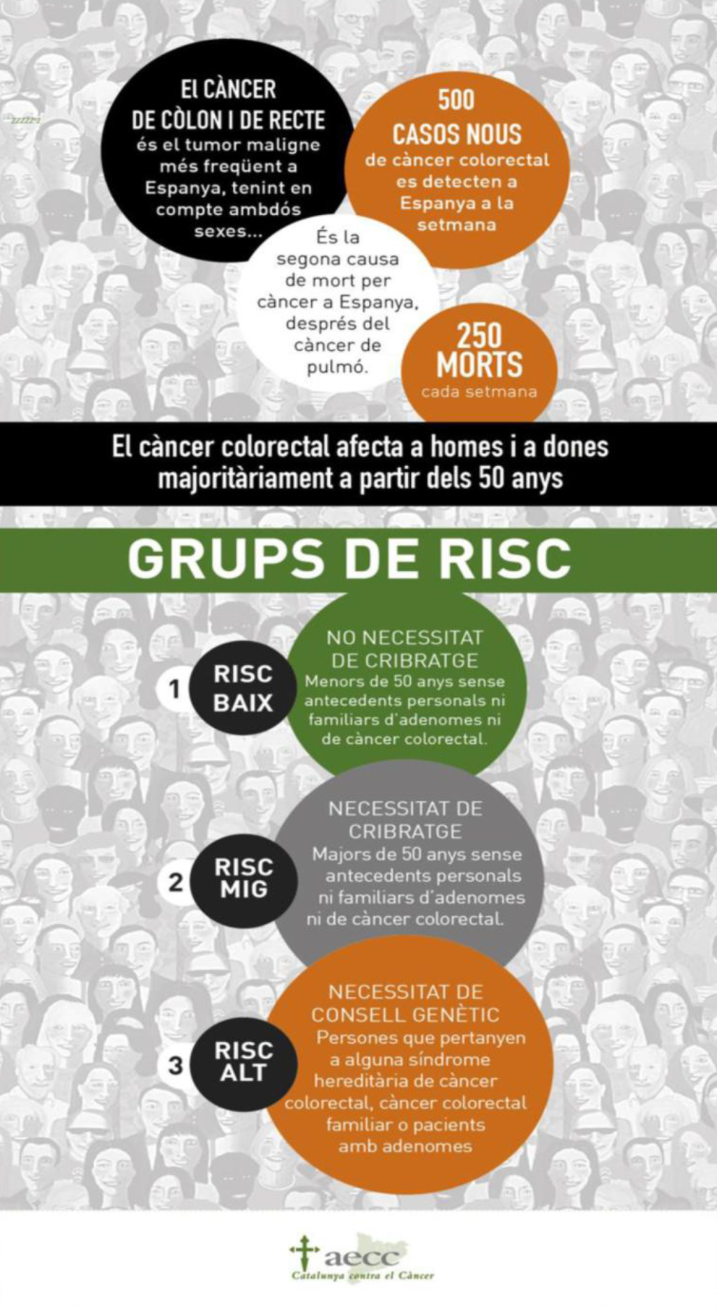 Diapositiva del Programa de Cribratge de Càncer de Còlon i Recte