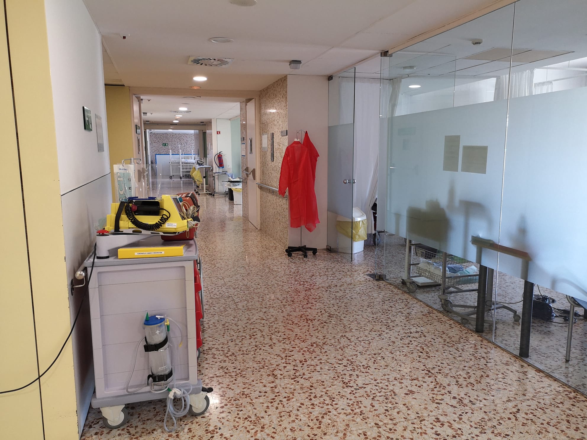 La unitat de pediatria del Santa Caterina
