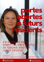 Cartell Jornada de portes obertes per a futurs residents