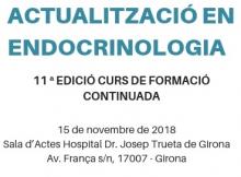 Banner 11ª Jornada d'Actualització en Endocrinologia