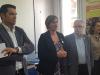 Foto de la consellera del Departament de Salut de la Generalitat de Catalunya, Alba Vergés, visitant el CAP de Pineda de Mar