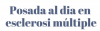 Banner de la Jornada informativa sobre l'Esclerosi Múltiple